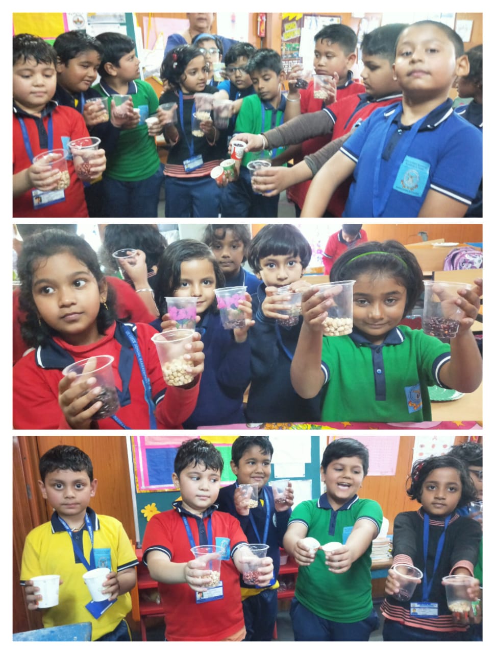 Class l Rajma, Chana sort Out fun Activity