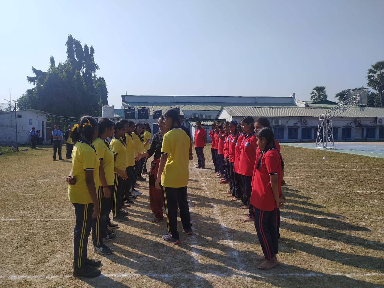 Inter house Girls Kho-Kho Match  Session 2022-23