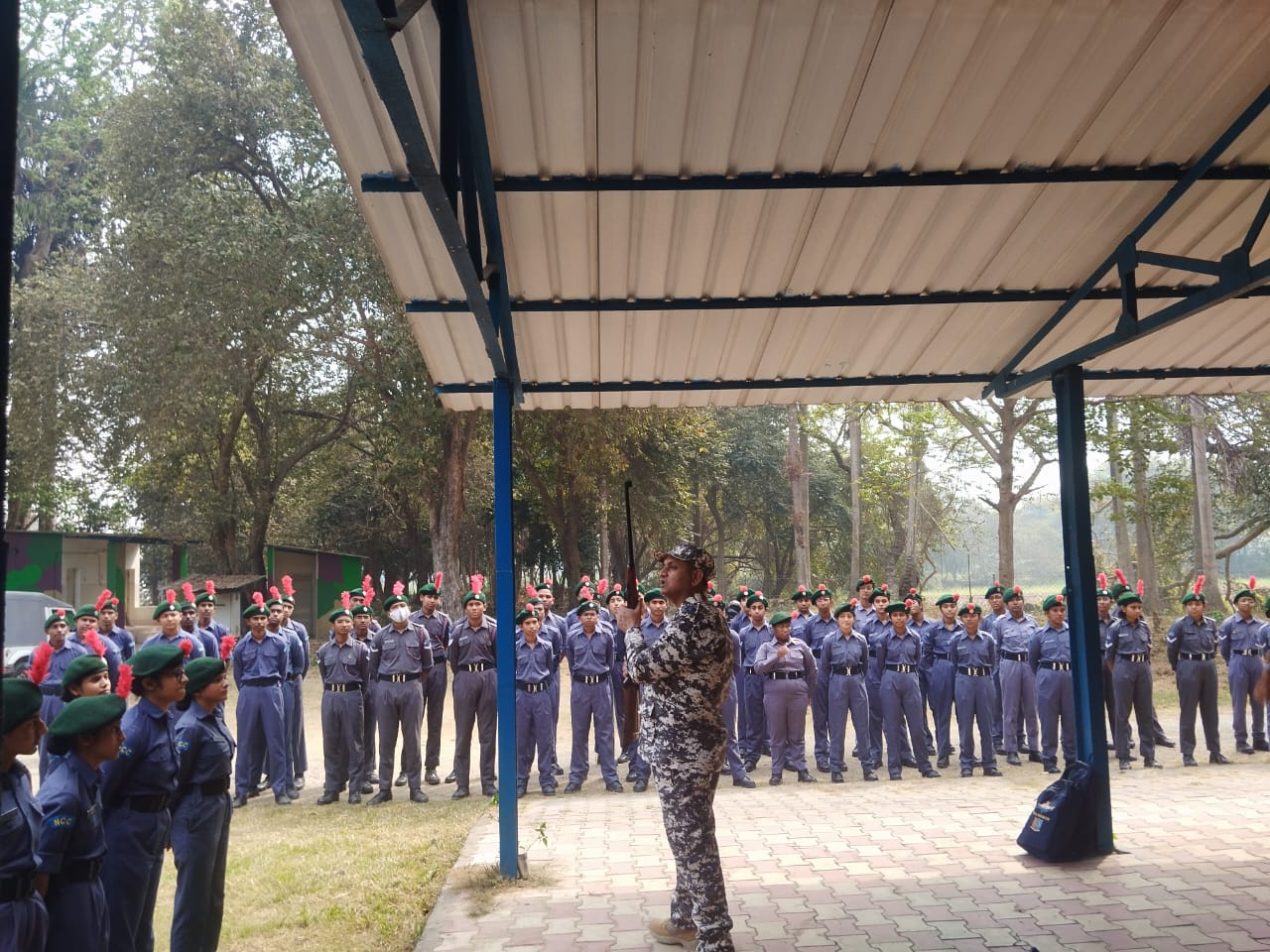 Range Firing Training NCC Students