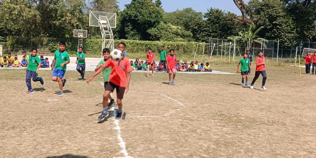 Regular sports practice in School
