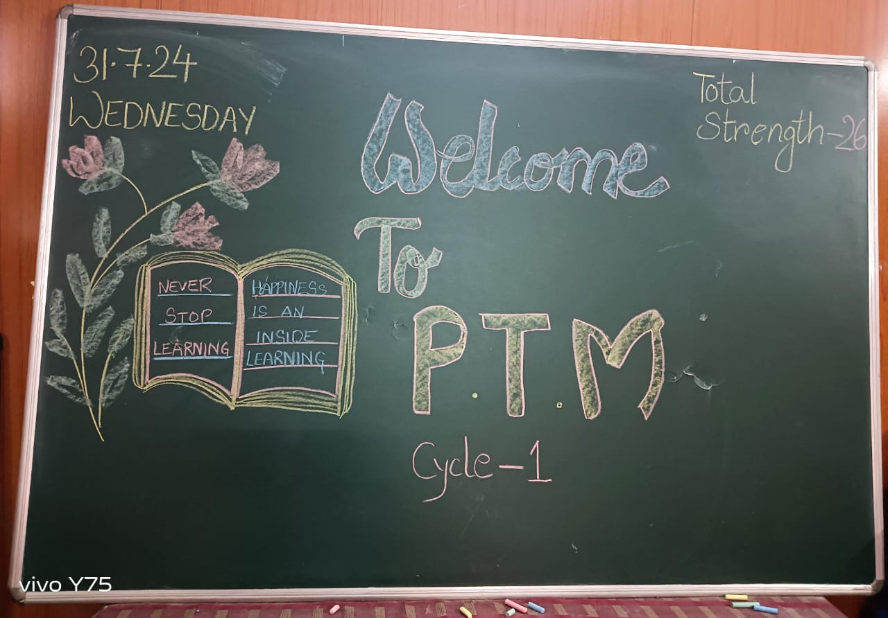 Cycle 1  PTM  31.7.24 Nursery section
