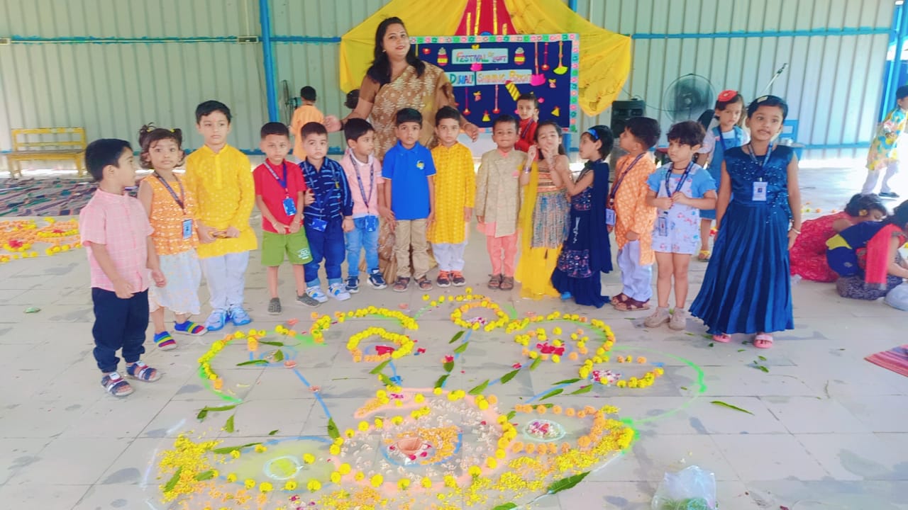 Diwali Celebration  Nursery Wing  30.10.24 Wednesday  2024-25.